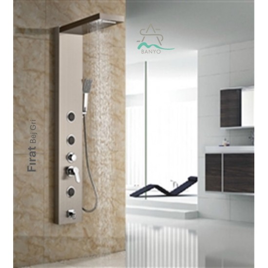 MS-03SGBG SAM FIRAT GRİ BEJ DUŞ PANELİ 