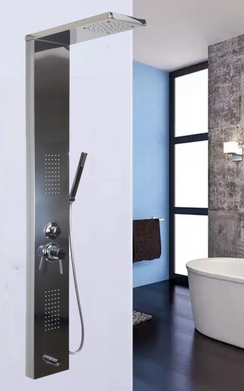 MS-02K SAM DİCLE KROM  DUŞ PANELİ