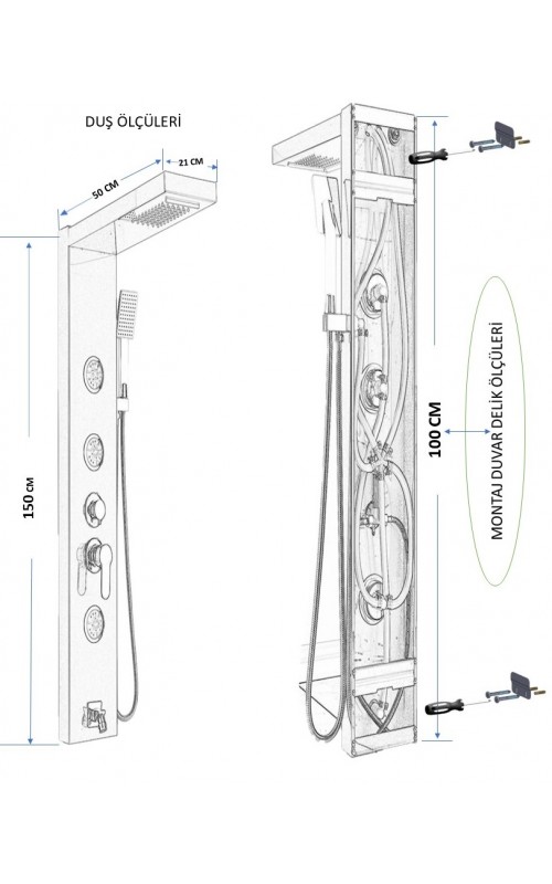 MS-03SGK SAM FIRAT KROM DUŞ PANELİ