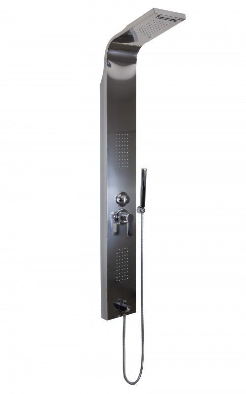 MS-04AK SAM ARAS KROM ŞELALELİ DUŞ PANELİ