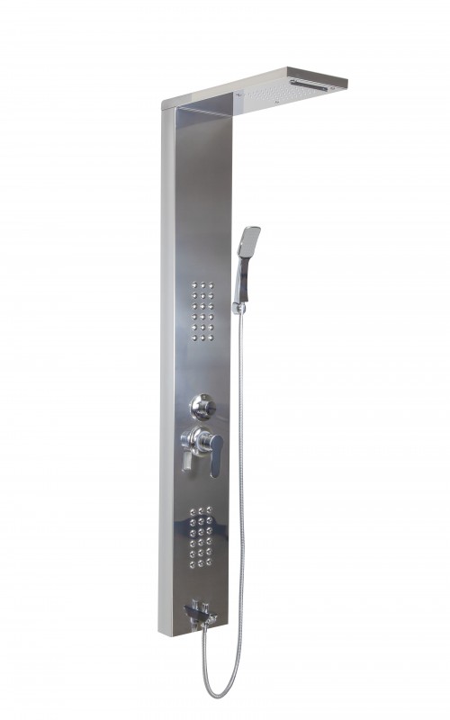 MS-07KR SAM NİAGARA KROM DUŞ PANELİ