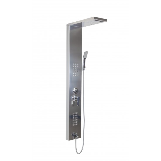 MS-07KR SAM NİAGARA KROM DUŞ PANELİ