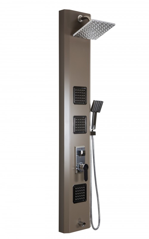 Nil Kompozit Bej Gri Duş Paneli