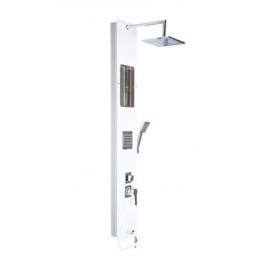 Sam Lena Beyaz Duş Paneli