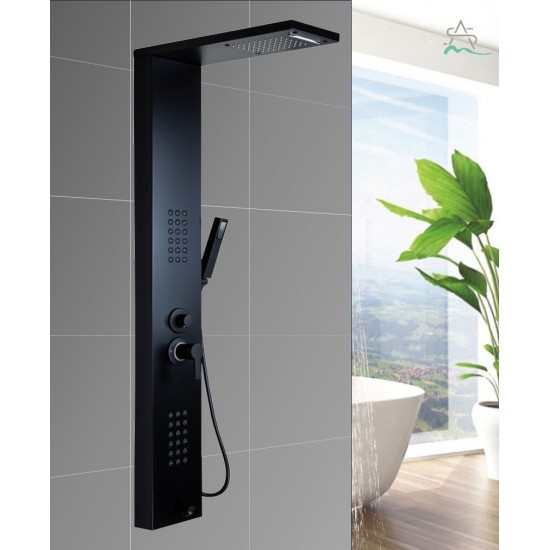 MS-07NBS SAM NİAGARA BLACK STYLE DUŞ PANELİ