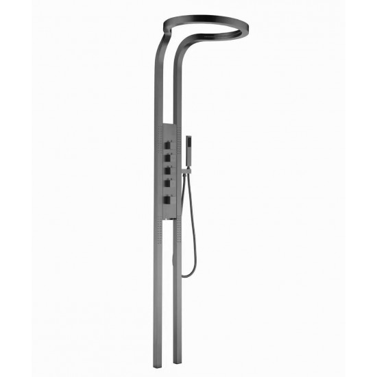 SAM PALERMO FIRÇALI KROM DUŞ SETİ