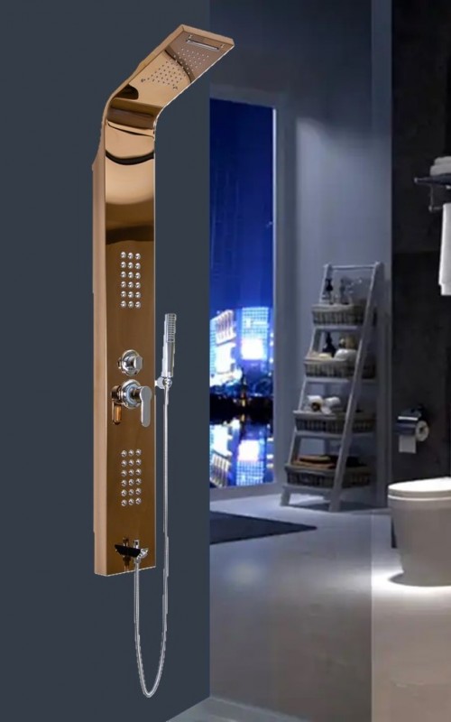 MS-06VR SAM VOLGA BRONZE DUŞ PANELİ