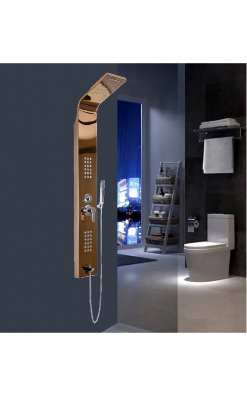 MS-06VR SAM VOLGA BRONZE DUŞ PANELİ