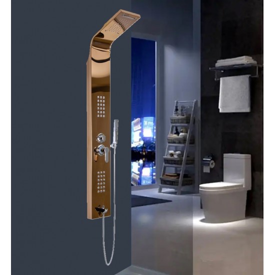 MS-06VR SAM VOLGA BRONZE DUŞ PANELİ