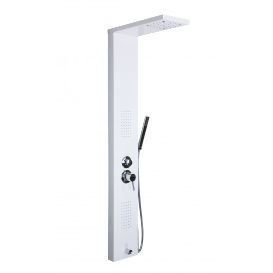 MS-02K SAM DİCLE BEYAZ  DUŞ PANELİ