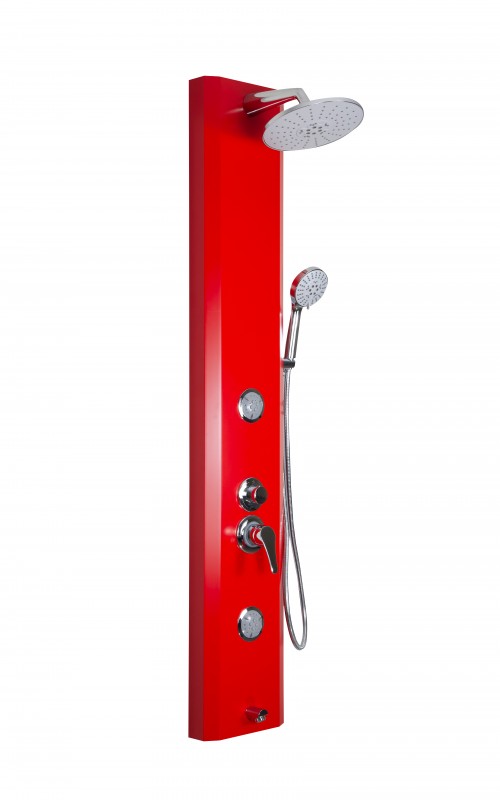 MS-05KMZ SAM DERYA KIRMIZI DUŞ PANELİ